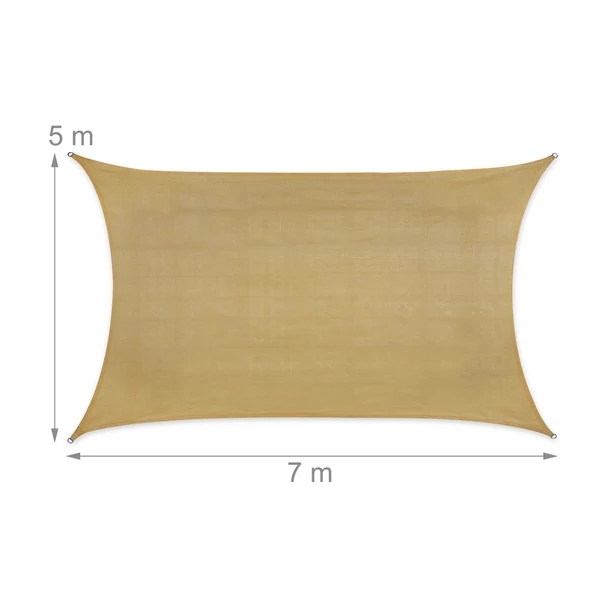 Napvitorla 5 x 7 m 