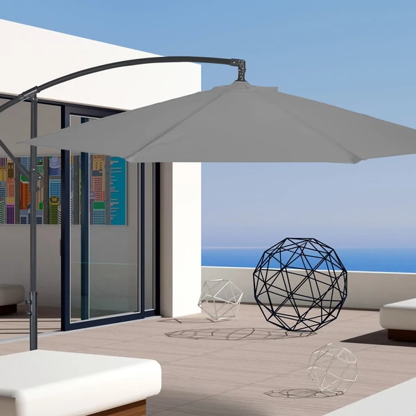 MARKAI Függő Napernyő Ø 300 cm + Védőhuzat