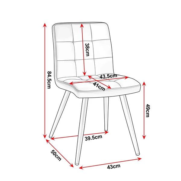 MAJA Étkezőszék, 6 Színben