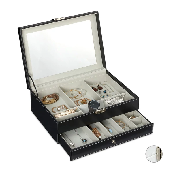 LILIBET Ékszertartó Doboz, 2 Színben