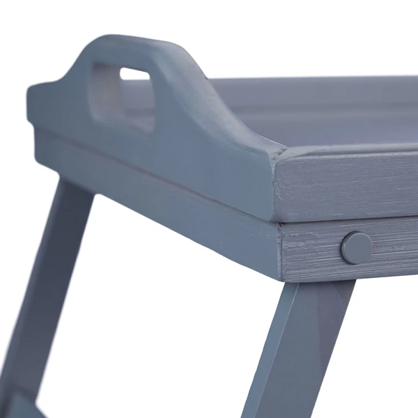 Környezetbarát bambusz ágytálca szürke színben