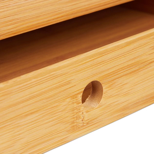 HIDEKI Bambusz Ágytálca, Fiókkal