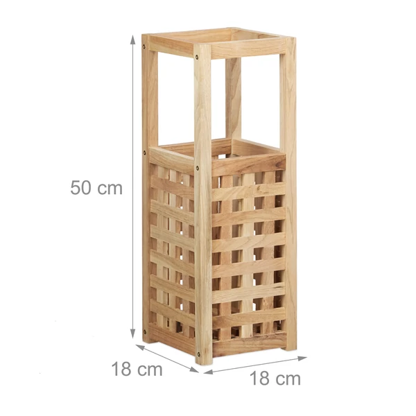 Diófa esernyőtartó méretekkel ellátott katalógusképe