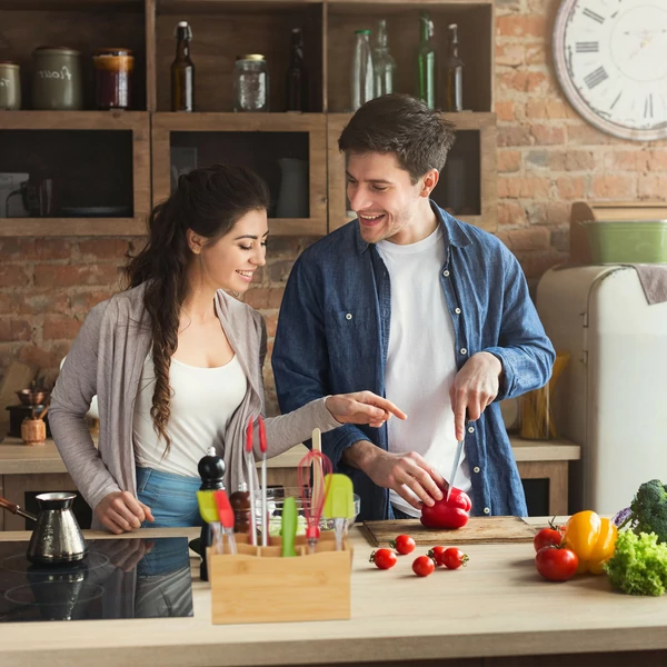 AIDA Bambusz Evőeszköztartó