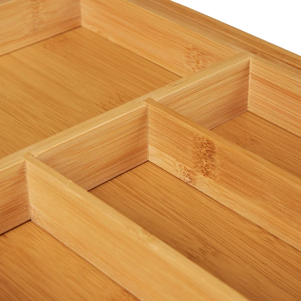 MELINDA Bambusz Evőeszköztartó Állítható 33 - 56 cm 