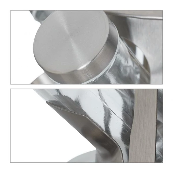 GIFNA Fűszertartó 16 db, Rozsdamentes Acél Állvány