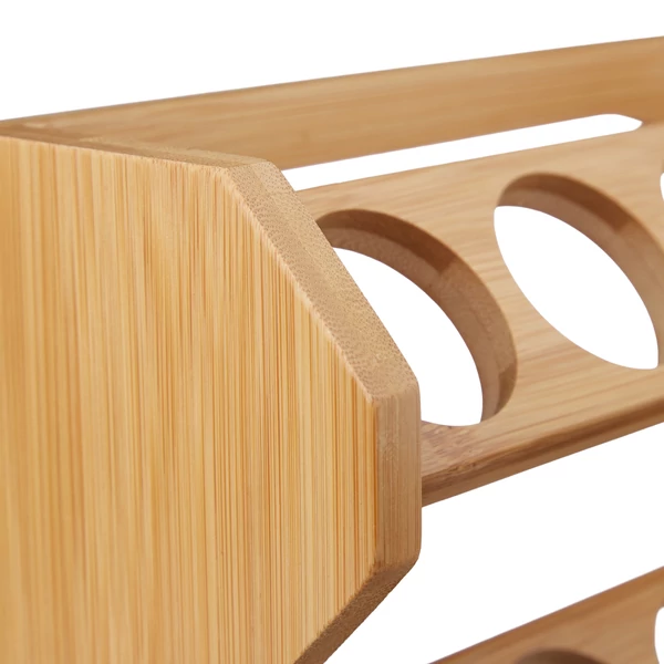 Joru bambusz fűszertartó állvány külső széle közelről