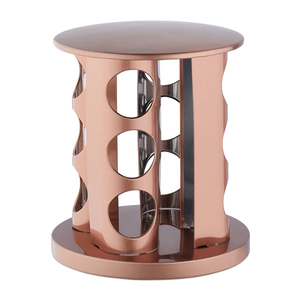 REZO Fűszertartó 12 db, Rozsdamentes Acél Állvány