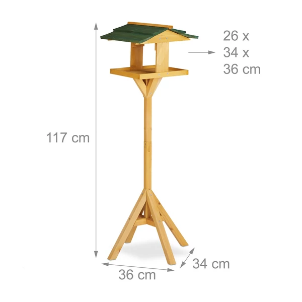 Madáretető Állvánnyal 