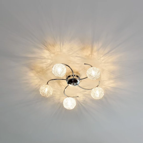 Metal Globe Mennyezeti Lámpa