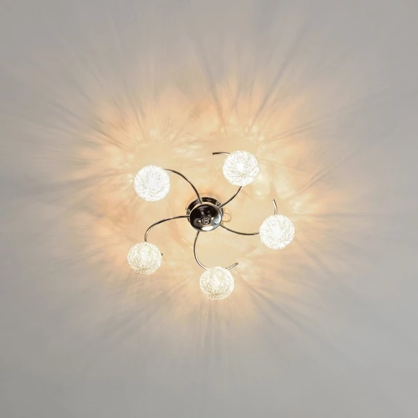 Metal Globe Mennyezeti Lámpa