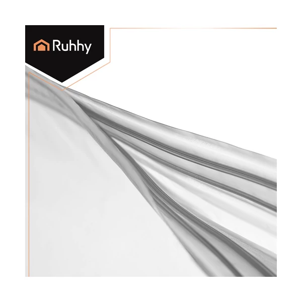 Simítózárral zárható vákuumos ruhatároló zsák felső része közelről