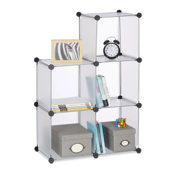 LACY Szekrény, 6 tároló rekesszel