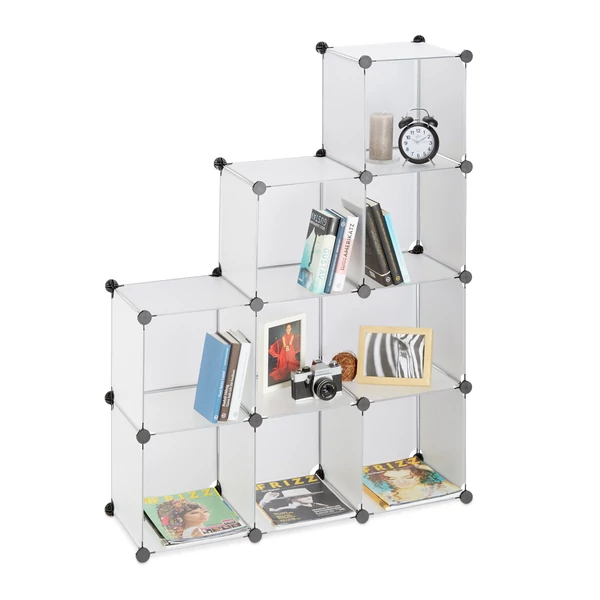 LACY Szekrény, 9 tároló rekesszel