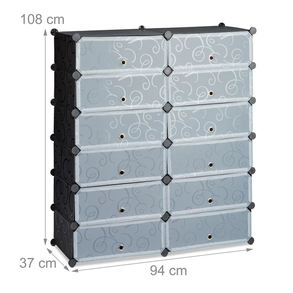 DIY cipősszekrény méretei