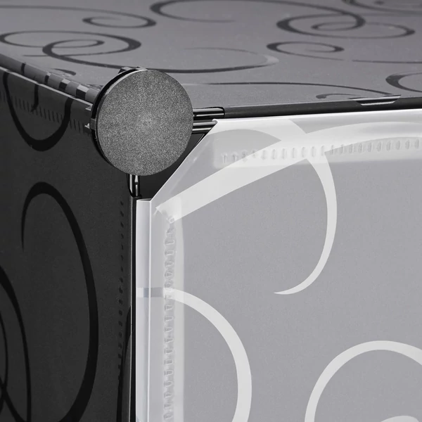 LACY Cipőtartó, 6 tároló rekesszel