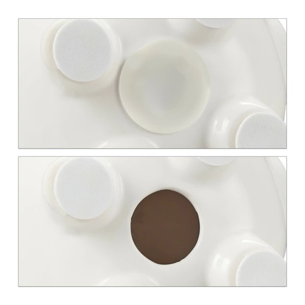 Kivehető gumidugó egy persely alján amelyen keresztül kiüríthető a malacpersely tartalma