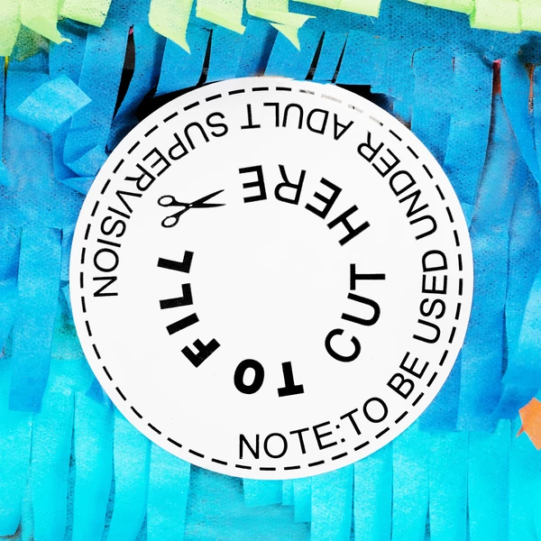 Színes Csillag Pinata