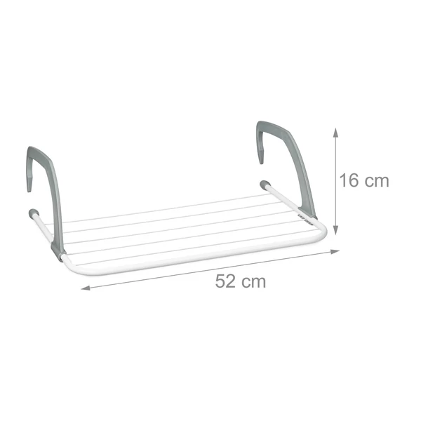 erkélypanelra akasztható ruhaszárító méretei