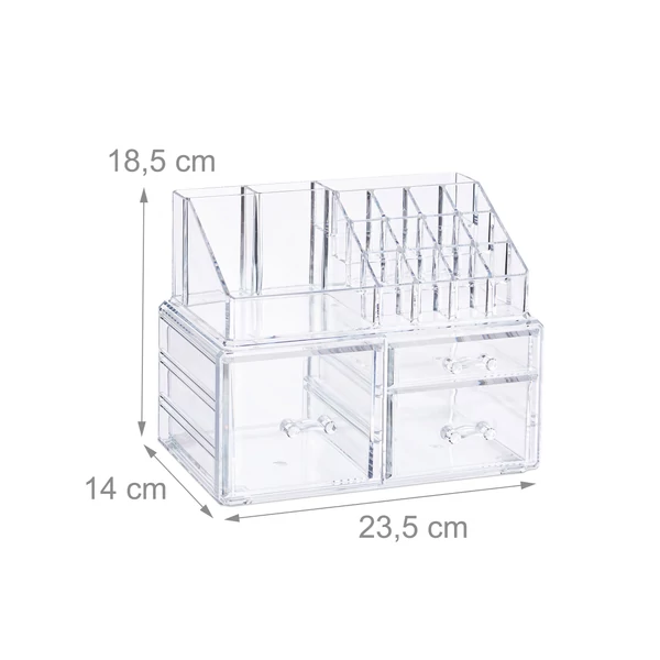 ALOMA Smink Tároló, Rendszerező 3 Fiókkal