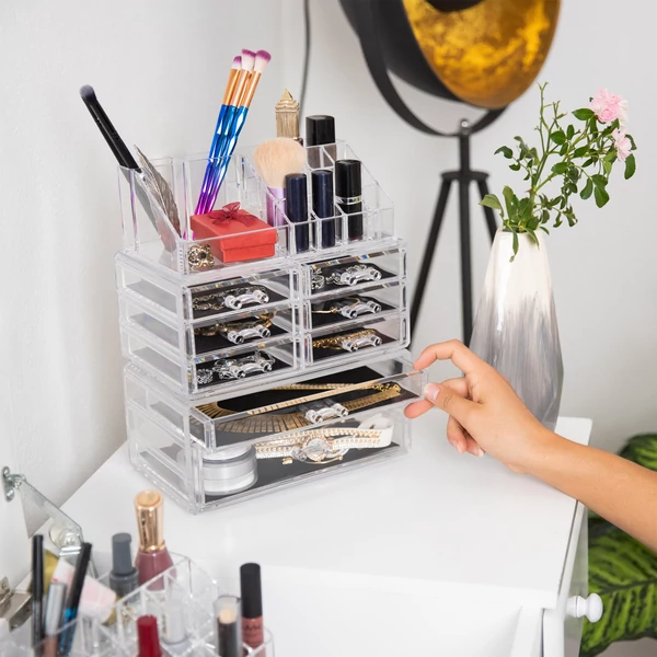 ARIELLA Smink Tároló, Rendszerező 6 Fiókkal