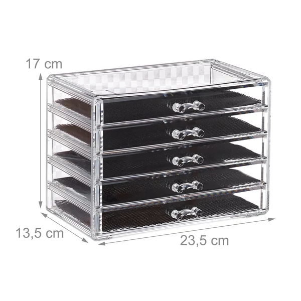 ELGA Smink Tároló Rendszerező Állvány, 4 Színben