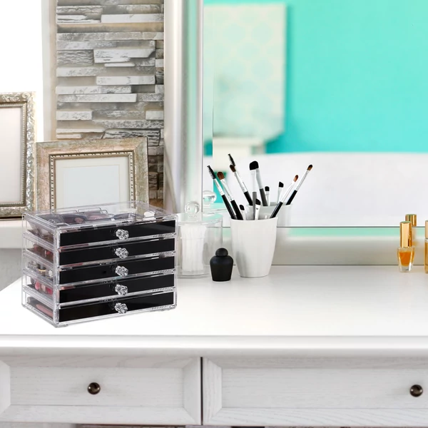 ELGA Smink Tároló Rendszerező Állvány, 4 Színben