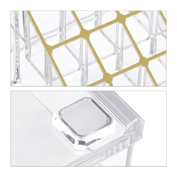 GÉNA Smink Tároló, Rendszerező 4 Fiókkal