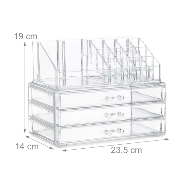 TALA Smink Tároló, Rendszerező 3 Fiókkal