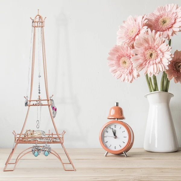 EIFFEL-Torony Alakú Ékszertartó, 2 Színben