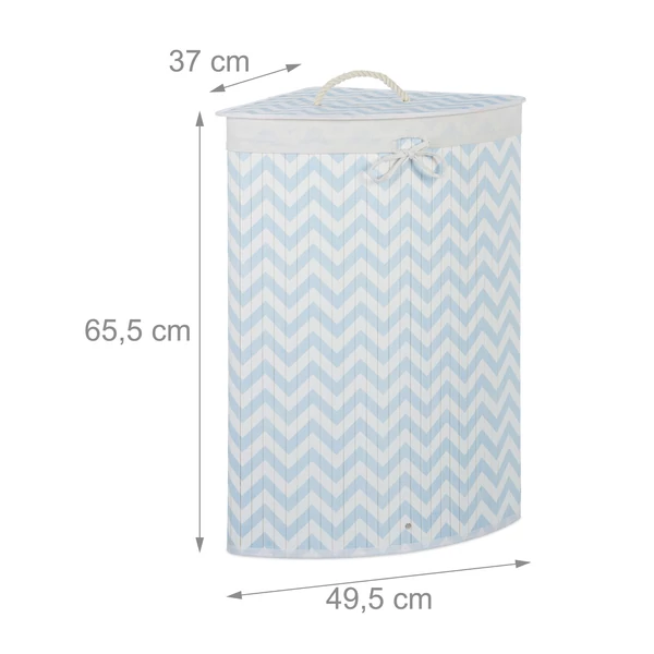 ALI Mintás Bambusz Szennyestartó, 5 Féle Mintával