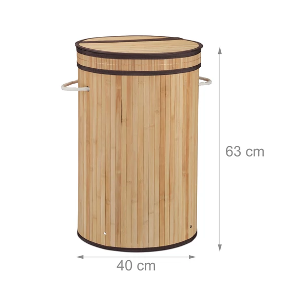 KANTA Bambusz Szennyestartó, 5 Választható Színben