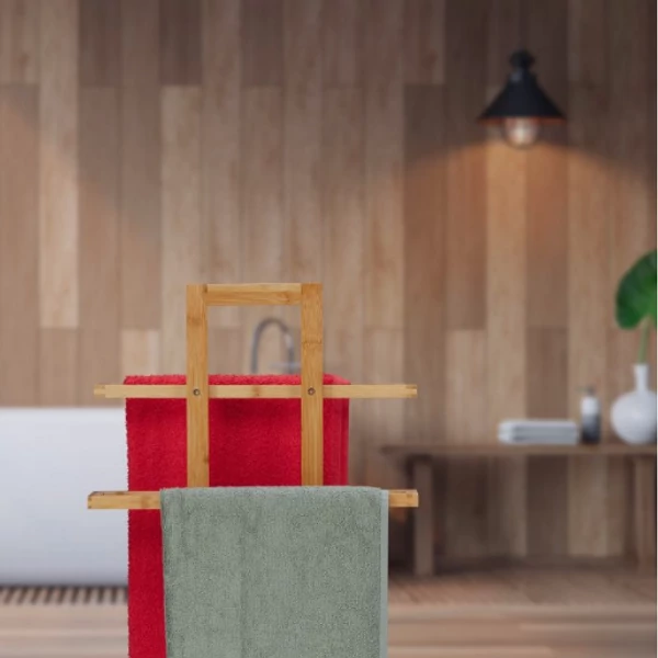 AHARO Bambusz Törölközőtartó