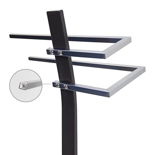 Grao törölközőtartó állvány felső része  két darab törölközőszárító karral