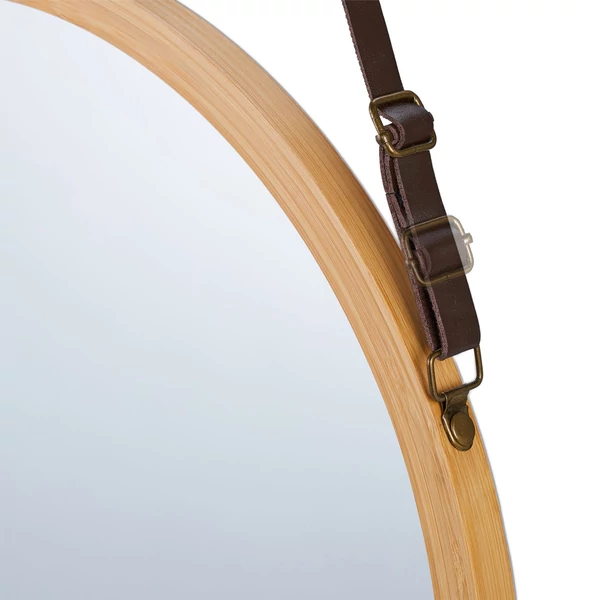 AKATA Bambusz Tükör, Állítható Pánttal