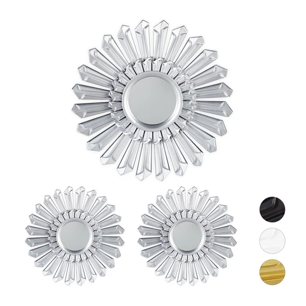 SUN Dekor Tükör Szett, 4 Színben