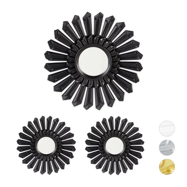 SUN Dekor Tükör Szett, 4 Színben