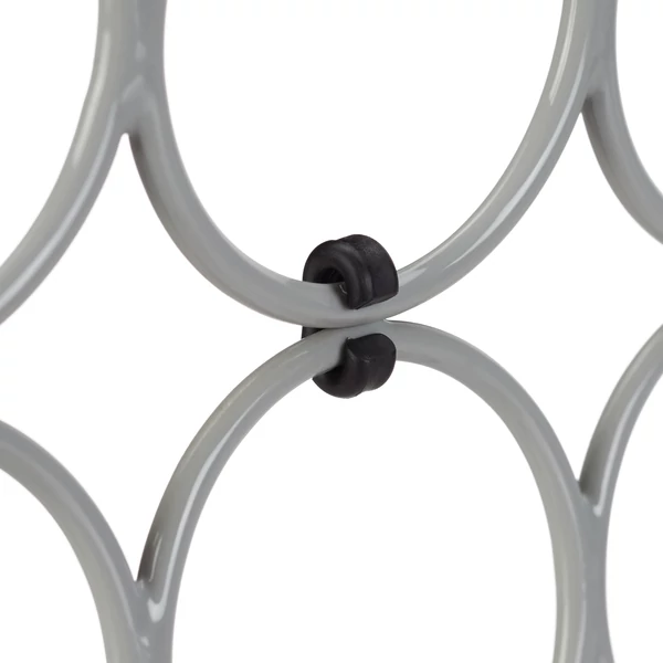 Összehajtható célból készült sál és kendőtartó vállfa középső része közelről