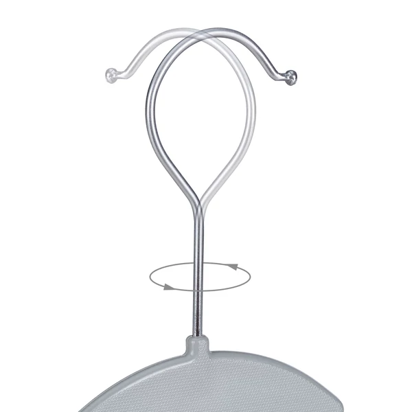 Műanyag Vállfa Csúszásgátlóval, 2 Színben