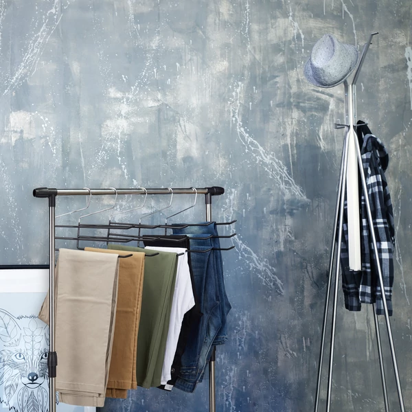 Nadrágtartó Vállfa 3 darab Nadrágnak