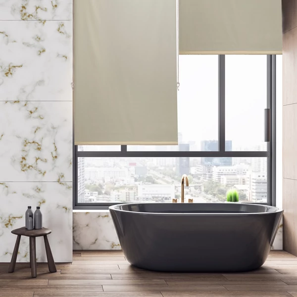 Bézs Színű Zuhanyroló 100 x 240 cm