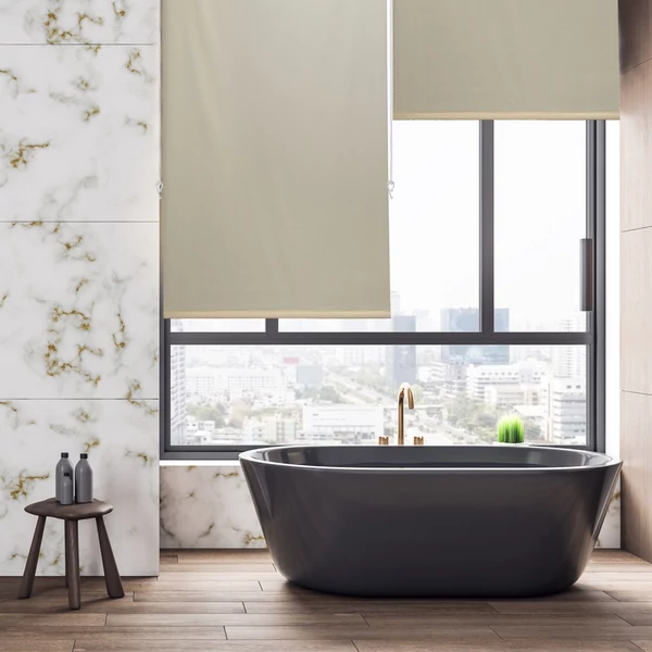 Bézs Színű Zuhanyroló 80 x 240 cm