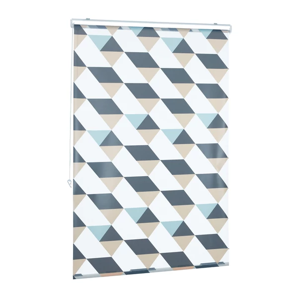 Geometriai Mintás Zuhanyroló 100 x 240 cm