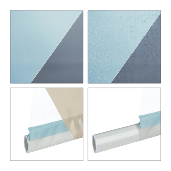 Geometriai Mintás Zuhanyroló 100 x 240 cm