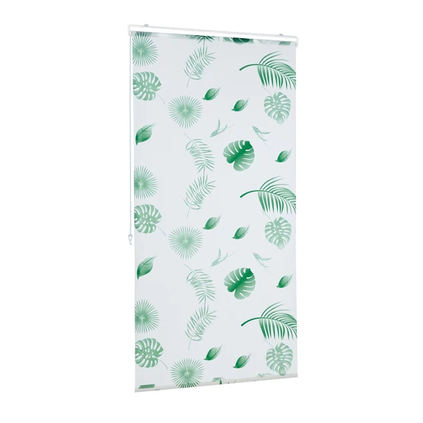 ZÖLD LEVÉL Mintás Zuhanyroló 80 x 240 cm