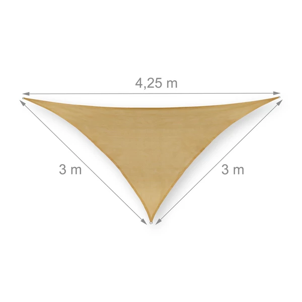 Napvitorla 3 x 3 x 4,25 m 