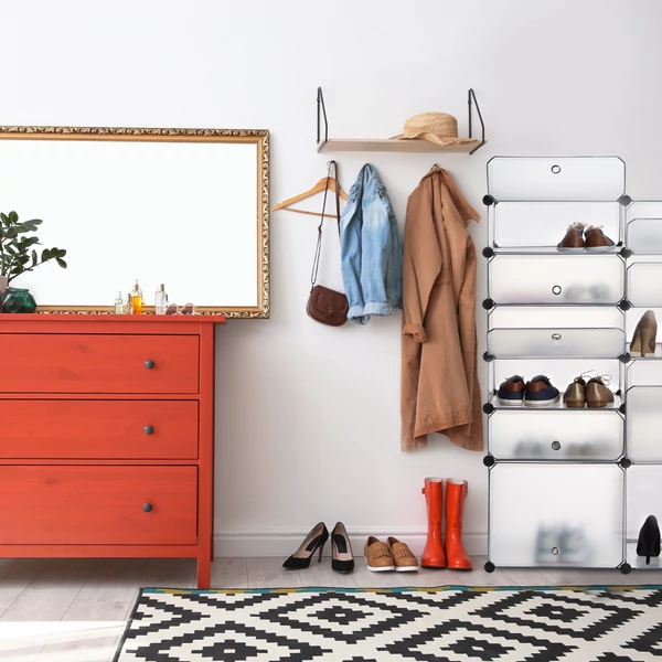 LACY Cipőtartó, 12 Tároló Rekesszel, 3 Választható Színben