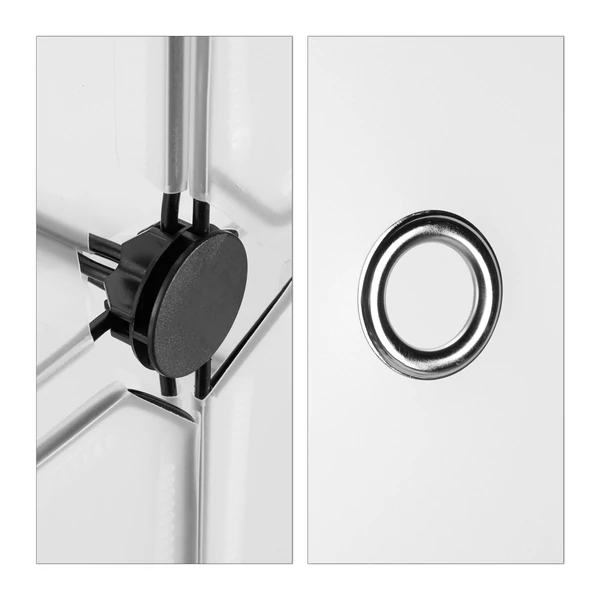 LACY Cipőtartó, 6 Tároló Rekesszel, 3 Színben