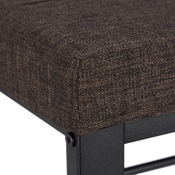 Pad és Cipőtároló Szövet Kárpittal, 2 Választható Színben