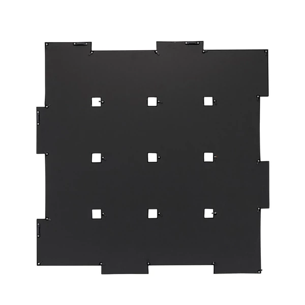 Bovik fekete színű 16 férőhelyes kollázs képkeret hátsó kartonpapír hátlapja